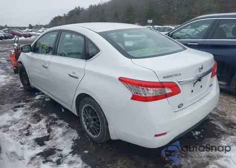 2014 Nissan Sentra Sv z USA, uszkodzony, nr VIN 3N1AB7AP0EY283681